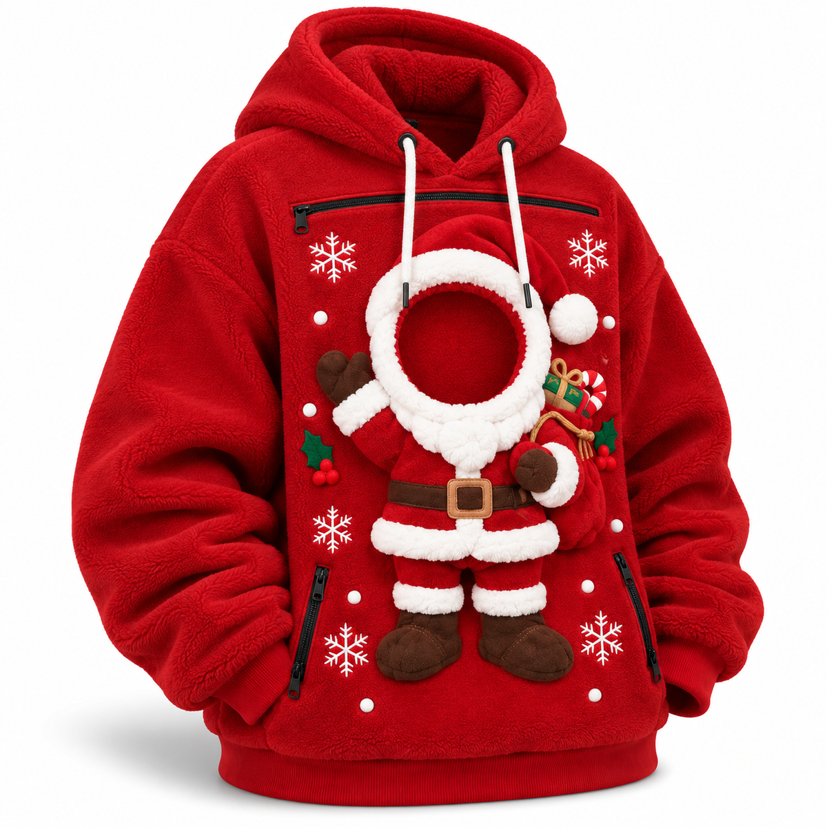 Sudadera navideña portamascotas